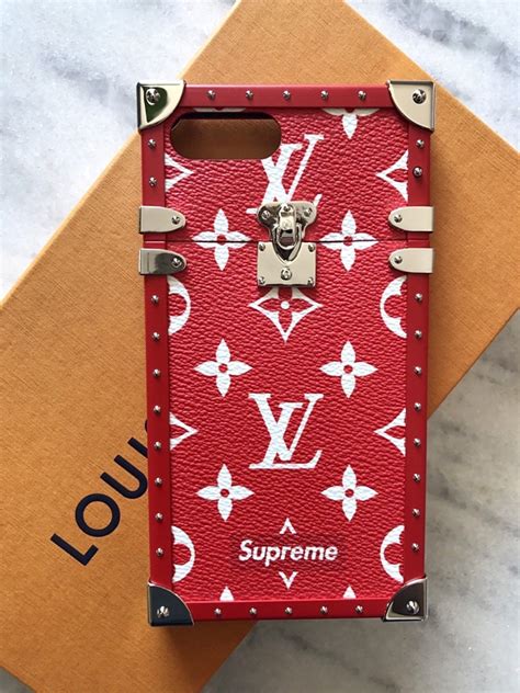 louis vuitton supreme iphone case replica